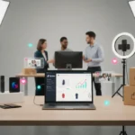 UK TikTok Shop workspace showing product listings, creators and analytics in a managed ecommerce setup.