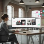 UK marketer reviewing TikTok ads showing compliant strategy outperforming risky cloaking tactics