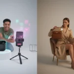 TikTok Shop vs Instagram Shopping comparison in a UK studio showing social commerce sales and checkout differences.