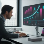 TikTok ads cost optimisation dashboard for a UK ecommerce brand