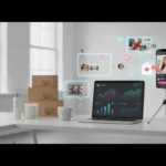 UK TikTok Shop promotion strategy with shoppable videos, product sales dashboard and ecommerce studio setup.