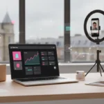 UK TikTok Shop seller dashboard with products, parcels and creator content tools