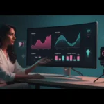 UK TikTok creator studio with analytics dashboards for improving video performance.