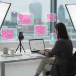 UK TikTok Shop creator reviewing multiple affiliate accounts and compliance setup.
