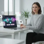 UK TikTok Shop Seller Center dashboard showing an account unlinking workflow.