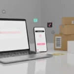 TikTok Shop awaiting payment order dashboard in a clean UK ecommerce studio